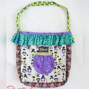 *Matilda Jane PLATINUM*  Halloween Ghouls Hand-made Tote Bag - RARE!! - VHTF!!